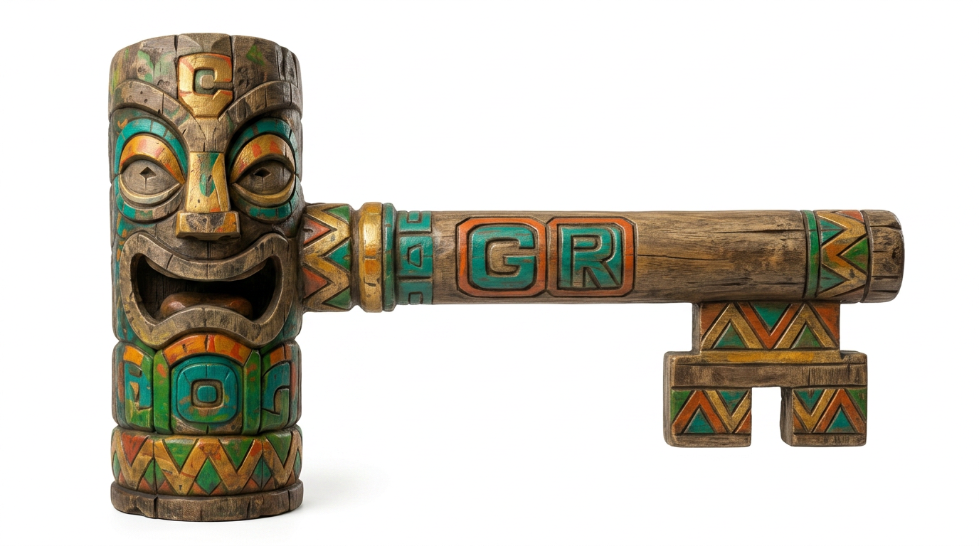 AI Design for so make it shaped like this and make the handle like his face and more simple