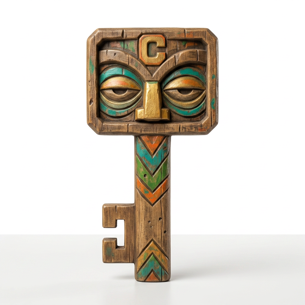 AI Design for so make it shaped like this and make the handle like his face and more simple