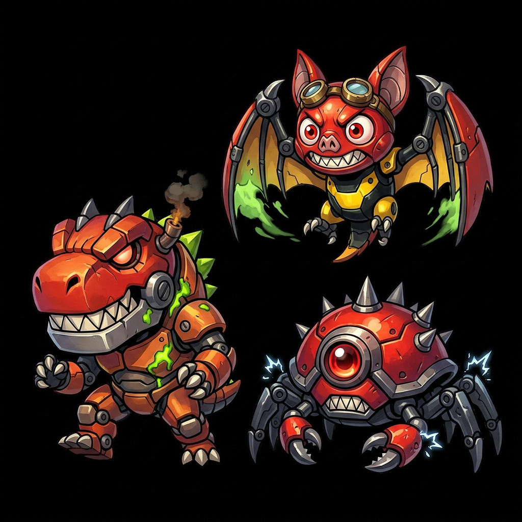 AI Design for design smaller cuter angrier video game henchmen for a video game im working on