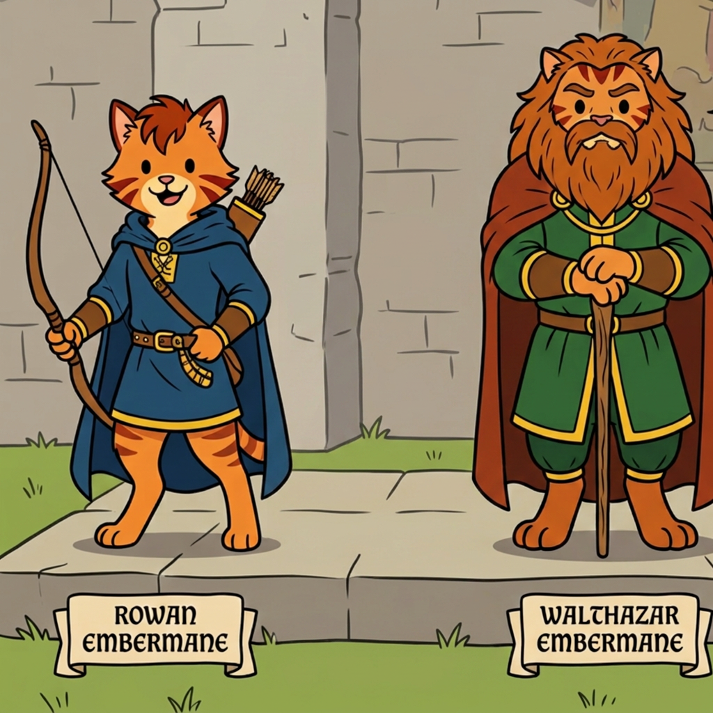 AI Design for remove the yellow omnes maine and given him dot eyes to remove sir embermane the great.