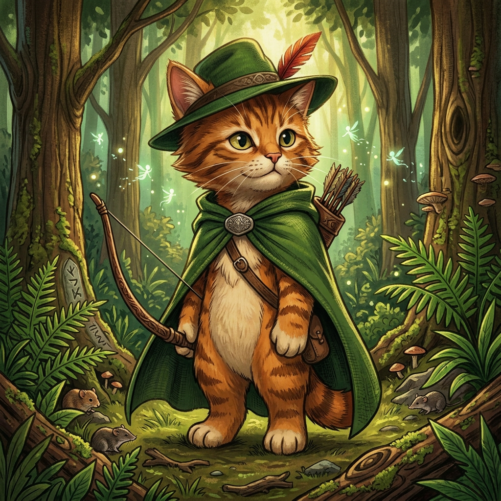 AI Design for A richly illustrated fantasy storybook style featuring anthropomorphic animal heroes, designed for older children and young teens. Characters have expressive faces, clear silhouettes, and realistic animal features while remaining approachable and friendly. The artwork combines detailed natural environments, warm lighting, textured brushwork, and adventurous fantasy elements. Colors are vibrant but earthy, with lush forests, ancient ruins, villages, and dramatic landscapes. The overall tone balances wonder, exploration, danger, and heart, like a modern middle-grade fantasy novel illustration.
Key features:
Anthropomorphic animals with believable anatomy.
Detailed but readable designs.
Storybook fantasy atmosphere.
Warm, inviting color palette.
Painterly textures with clean character readability.
Suitable for ages 10–16.
Adventure-focused rather than cute or comedic.
Natural environments filled with plants, trees, rivers, ruins, and wildlife.
Dynamic action scenes and emotional character moments.
Professional children's and young-adult book illustration quality.
For a shorter art prompt:
"Modern fantasy children's-to-teen book illustration, anthropomorphic animal adventurers, painterly storybook artwork, detailed natural environments, expressive characters, warm cinematic lighting, rich earthy colors, textured brushwork, adventurous and heartfelt atmosphere, middle-grade fantasy novel cover quality."