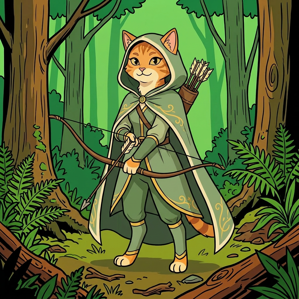 AI Design for cat in the promptbar is not a lion nor tiger just an inpiration for cats colours the cat description is the promptbar cats distant predcessors so use him as inspo .
same art syle speceies different height pose gender 🌿 Hazel Embermane
Colors:
Sage green
Cream
Soft gold
Reason:
Gentle and wise.