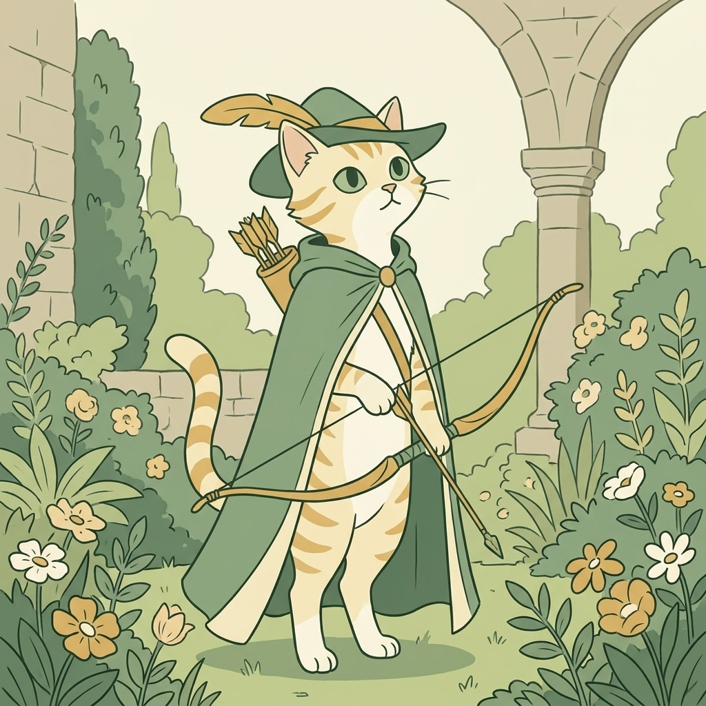 AI Design for cat in the promptbar is not a lion nor tiger just an inpiration for cats colours the cat description is the promptbar cats distant predcessors so use him as inspo .
same art syle speceies different height pose gender 🌿 Hazel Embermane
Colors:
Sage green
Cream
Soft gold
Reason:
Gentle and wise. in castle garden dot eyes minimal shading simple colours