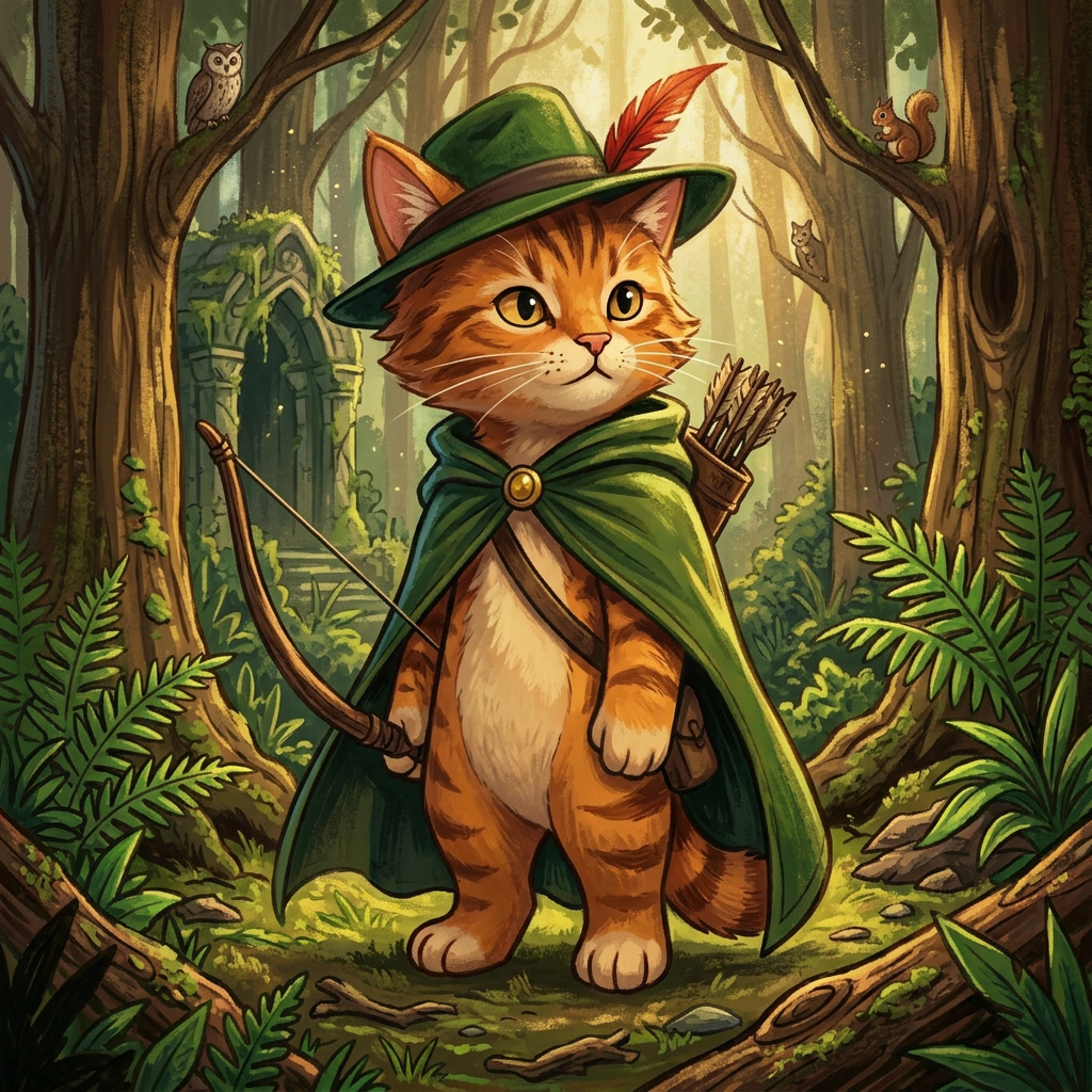 AI Design for A richly illustrated fantasy storybook style featuring anthropomorphic animal heroes, designed for older children and young teens. Characters have expressive faces, clear silhouettes, and realistic animal features while remaining approachable and friendly. The artwork combines detailed natural environments, warm lighting, textured brushwork, and adventurous fantasy elements. Colors are vibrant but earthy, with lush forests, ancient ruins, villages, and dramatic landscapes. The overall tone balances wonder, exploration, danger, and heart, like a modern middle-grade fantasy novel illustration.
Key features:
Anthropomorphic animals with believable anatomy.
Detailed but readable designs.
Storybook fantasy atmosphere.
Warm, inviting color palette.
Painterly textures with clean character readability.
Suitable for ages 10–16.
Adventure-focused rather than cute or comedic.
Natural environments filled with plants, trees, rivers, ruins, and wildlife.
Dynamic action scenes and emotional character moments.
Professional children's and young-adult book illustration quality.
For a shorter art prompt:
"Modern fantasy children's-to-teen book illustration, anthropomorphic animal adventurers, painterly storybook artwork, detailed natural environments, expressive characters, warm cinematic lighting, rich earthy colors, textured brushwork, adventurous and heartfelt atmosphere, middle-grade fantasy novel cover quality."