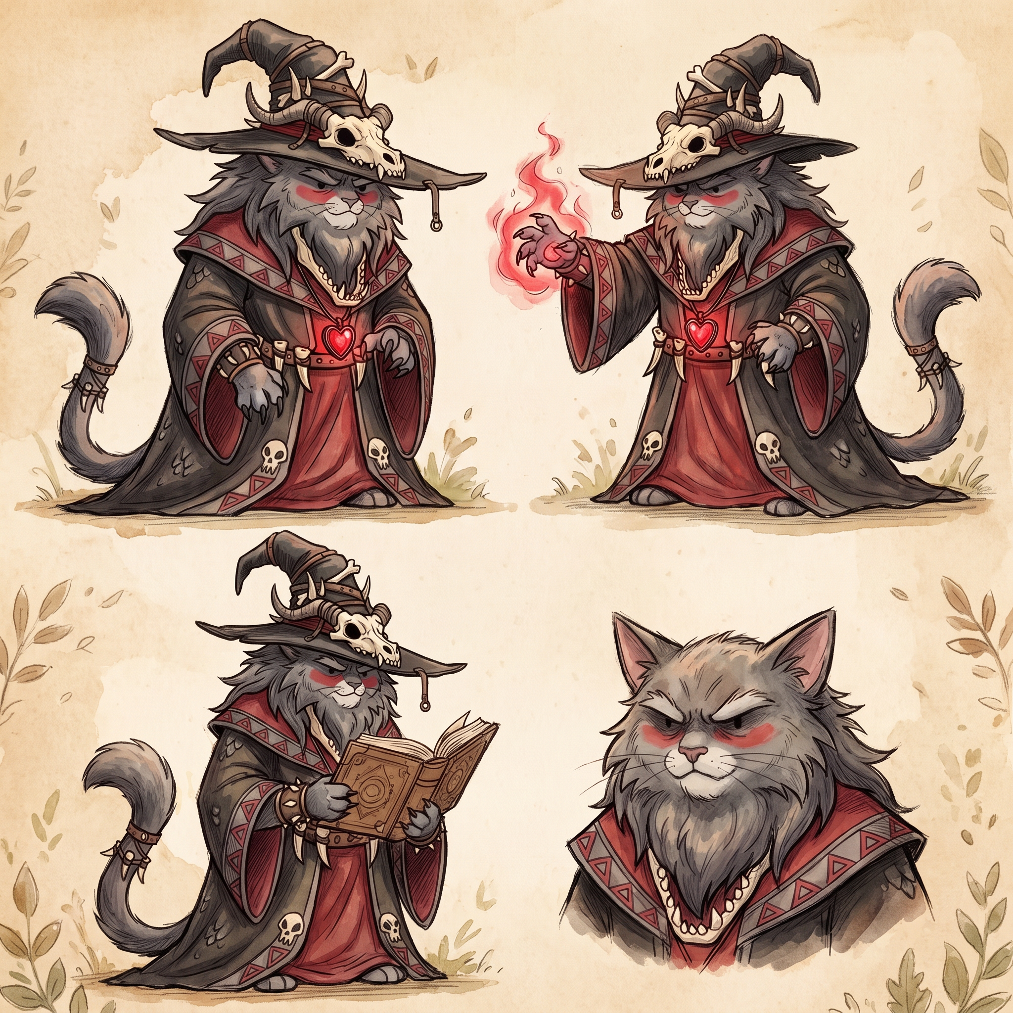 AI Design for You could use a description like this:
"Cozy woodland fantasy storybook illustration style with soft hand-painted watercolor coloring, clean expressive ink linework, warm earthy colors, gentle textured shading, rounded appealing proportions, fluffy organic shapes, subtle sketch details, and a charming, timeless children's book aesthetic. High-quality character concept art with a warm, handcrafted feel."