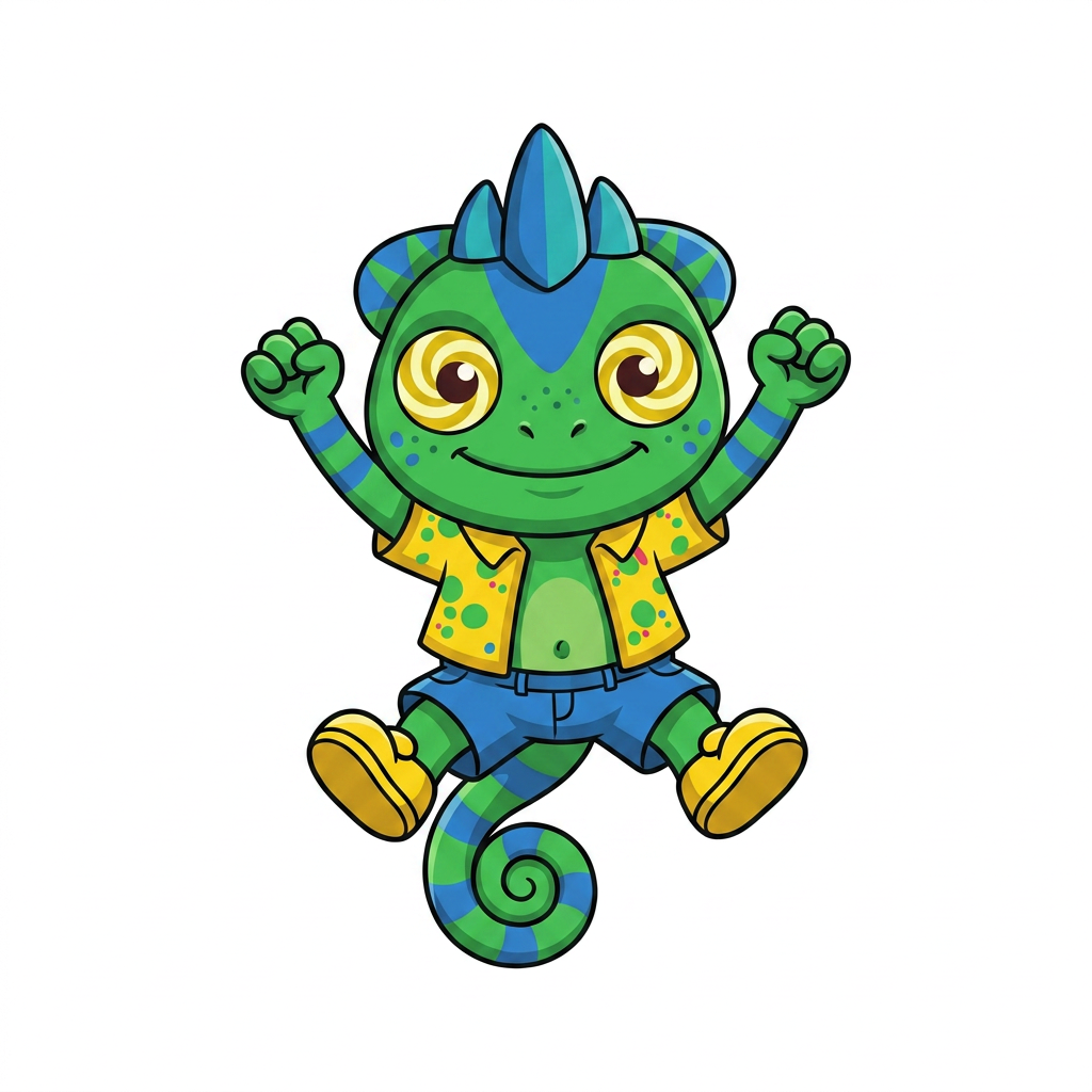 AI Design for FIX THE CHARACTHER DESIGN IN THE DRAWONG STYLE AND POSE THANK YOU SO MUCH