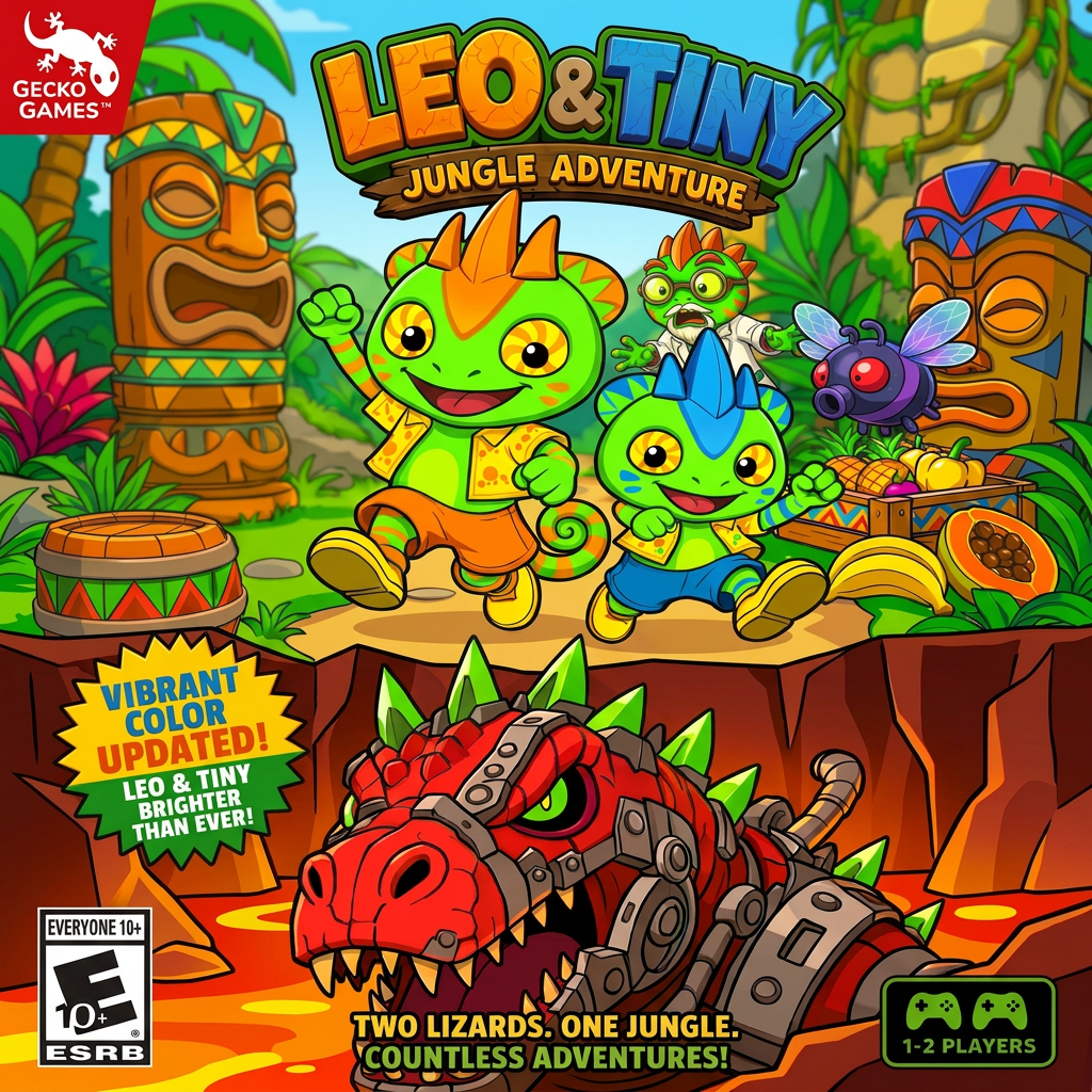 AI Design for make the lizard skin color more vibrant less darker