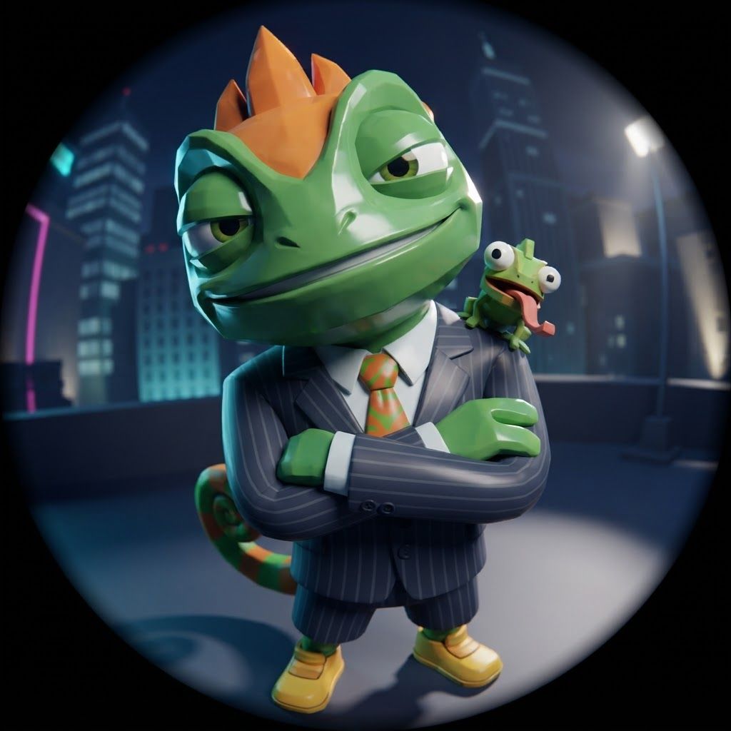 AI Design for YES, I know exactly the vibe you're describing. 😭
It sounds like that AI-generated “luxury character portrait / gaming PFP” aesthetic that mixes:
🧊 Low-poly / semi-low-poly 3D characters — visible polygonal shapes rather than perfectly smooth models
📸 Fisheye or wide-angle camera — especially for close-up portraits where the face/body gets slightly exaggerated
🕶️ Early-2000s / early-2010s game aesthetic — like a polished PS2/PS3-era cinematic or promotional render
💿 Slightly glossy materials — plastic-y but still detailed
🧥 Characters dressed in suits or stylish formal outfits
🏙️ Studio/urban backgrounds with dramatic lighting
🤳 Cool, deliberately posed photography — looking at the camera, leaning toward the lens, arms crossed, etc.
🔷 Chunkier geometry around the face, hands, clothing and body
✨ Modern AI rendering, but intentionally restrained from looking hyper-realistic
For Leo & Tiny, I can absolutely translate that into a coherent PFP style. Leo could have that confident little “official character photoshoot” pose while Tiny does something more goofy beside him, but both would look like they came from the same fictional 2000s-era 3D game promotional render.
And honestly, the fisheye lens + low-poly geometry combination would fit Leo and Tiny ridiculously well.