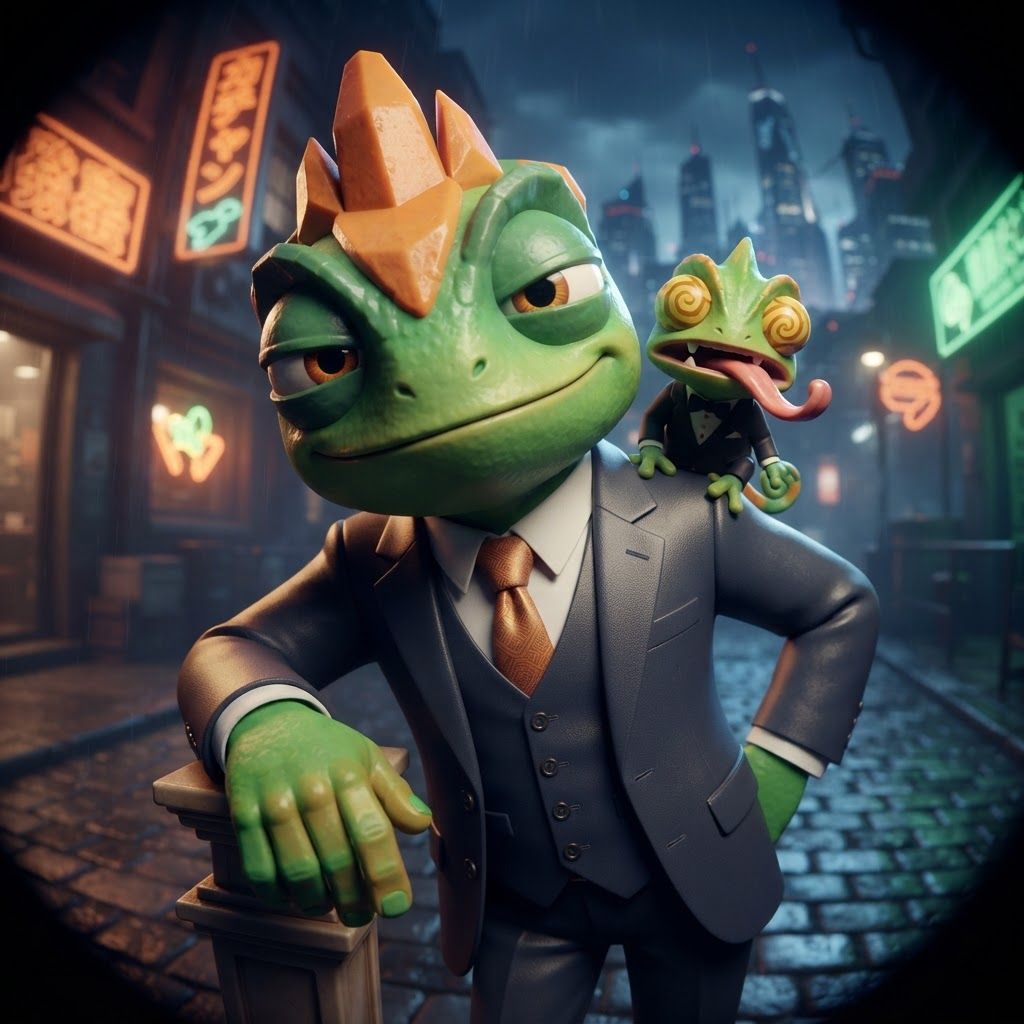 AI Design for YES, I know exactly the vibe you're describing. 😭
It sounds like that AI-generated “luxury character portrait / gaming PFP” aesthetic that mixes:
🧊 Low-poly / semi-low-poly 3D characters — visible polygonal shapes rather than perfectly smooth models
📸 Fisheye or wide-angle camera — especially for close-up portraits where the face/body gets slightly exaggerated
🕶️ Early-2000s / early-2010s game aesthetic — like a polished PS2/PS3-era cinematic or promotional render
💿 Slightly glossy materials — plastic-y but still detailed
🧥 Characters dressed in suits or stylish formal outfits
🏙️ Studio/urban backgrounds with dramatic lighting
🤳 Cool, deliberately posed photography — looking at the camera, leaning toward the lens, arms crossed, etc.
🔷 Chunkier geometry around the face, hands, clothing and body
✨ Modern AI rendering, but intentionally restrained from looking hyper-realistic
For Leo & Tiny, I can absolutely translate that into a coherent PFP style. Leo could have that confident little “official character photoshoot” pose while Tiny does something more goofy beside him, but both would look like they came from the same fictional 2000s-era 3D game promotional render.
And honestly, the fisheye lens + low-poly geometry combination would fit Leo and Tiny ridiculously well.