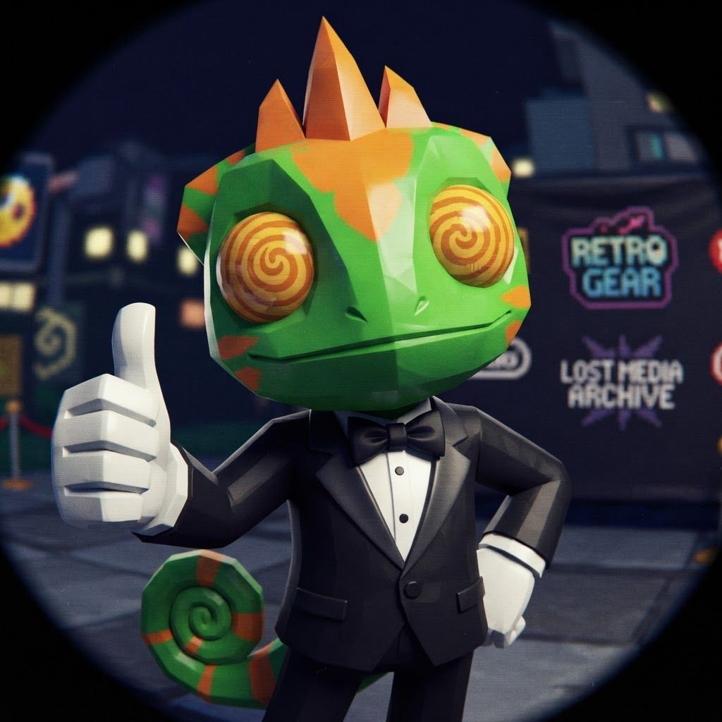 AI Design for YES, I know exactly the vibe you're describing. 😭
It sounds like that AI-generated “luxury character portrait / gaming PFP” aesthetic that mixes:
🧊 Low-poly / semi-low-poly 3D characters — visible polygonal shapes rather than perfectly smooth models
📸 Fisheye or wide-angle camera — especially for close-up portraits where the face/body gets slightly exaggerated
🕶️ Early-2000s / early-2010s game aesthetic — like a polished PS2/PS3-era cinematic or promotional render
💿 Slightly glossy materials — plastic-y but still detailed
🧥 Characters dressed in suits or stylish formal outfits
🏙️ Studio/urban backgrounds with dramatic lighting
🤳 Cool, deliberately posed photography — looking at the camera, leaning toward the lens, arms crossed, etc.
🔷 Chunkier geometry around the face, hands, clothing and body
✨ Modern AI rendering, but intentionally restrained from looking hyper-realistic
For Leo & Tiny, I can absolutely translate that into a coherent PFP style. Leo could have that confident little “official character photoshoot” pose while Tiny does something more goofy beside him, but both would look like they came from the same fictional 2000s-era 3D game promotional render.
And honestly, the fisheye lens + low-poly geometry combination would fit Leo and Tiny ridiculously ❤️‍🩹. Do with this character with all his details and colours and features without change instead make him with lower polygons and retro feel change his pose to look in fisheye lens and dont make his  skin not to dark more vibeant colors kind of retro like refrence photo with  give him a fancy suit and all details and make his eyes look like the reffrence photo number one make it look like retro lost media