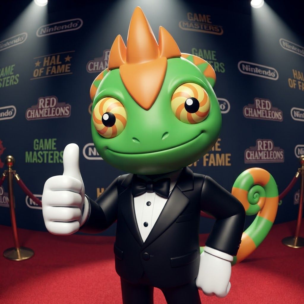 AI Design for YES, I know exactly the vibe you're describing. 😭 It sounds like that AI-generated “luxury character portrait / gaming PFP” aesthetic that mixes: 🧊 Low-poly / semi-low-poly 3D characters — visible polygonal shapes rather than perfectly smooth models 📸 Fisheye or wide-angle camera — especially for close-up portraits where the face/body gets slightly exaggerated 🕶️ Early-2000s / early-2010s game aesthetic — like a polished PS2/PS3-era cinematic or promotional render 💿 Slightly glossy materials — plastic-y but still detailed 🧥 Characters dressed in suits or stylish formal outfits 🏙️ Studio/urban backgrounds with dramatic lighting 🤳 Cool, deliberately posed photography — looking at the camera, leaning toward the lens, arms crossed, etc. 🔷 Chunkier geometry around the face, hands, clothing and body ✨ Modern AI rendering, but intentionally restrained from looking hyper-realistic For Leo & Tiny, I can absolutely translate that into a coherent PFP style. Leo could have that confident little “official character photoshoot” pose while Tiny does something more goofy beside him, but both would look like they came from the same fictional 2000s-era 3D game promotional render. And honestly, the fisheye lens + low-poly geometry combination would fit Leo and Tiny ridiculously ❤️‍🩹. Do with this character with all his details and colours and features without change instead make him with lower polygons and retro feel change his pose to look in fisheye lens and dont make his skin not to dark more vibeant colors kind of retro like refrence photo with give him a fancy suit and all details and make his eyes look like the reffrence photo and thubs upnumber one make it look like retro lost media make his eyes like they already look on the lizard character that i gave you less chubky polugonal structure essentially make it like a hall of fame for video game mascots and this lizard is one of the video game mascots that's kind of more famous so essentially give him like make him less chunky like I see the tremedium way too like like way too retro make him a lesser but still giving like a clean body with nice geometry and essentially just maintain all details do not change this like look giving him this new outfit and pretty much yeah thank you don't mess it up p and don't actually include tiny only include the Leo character