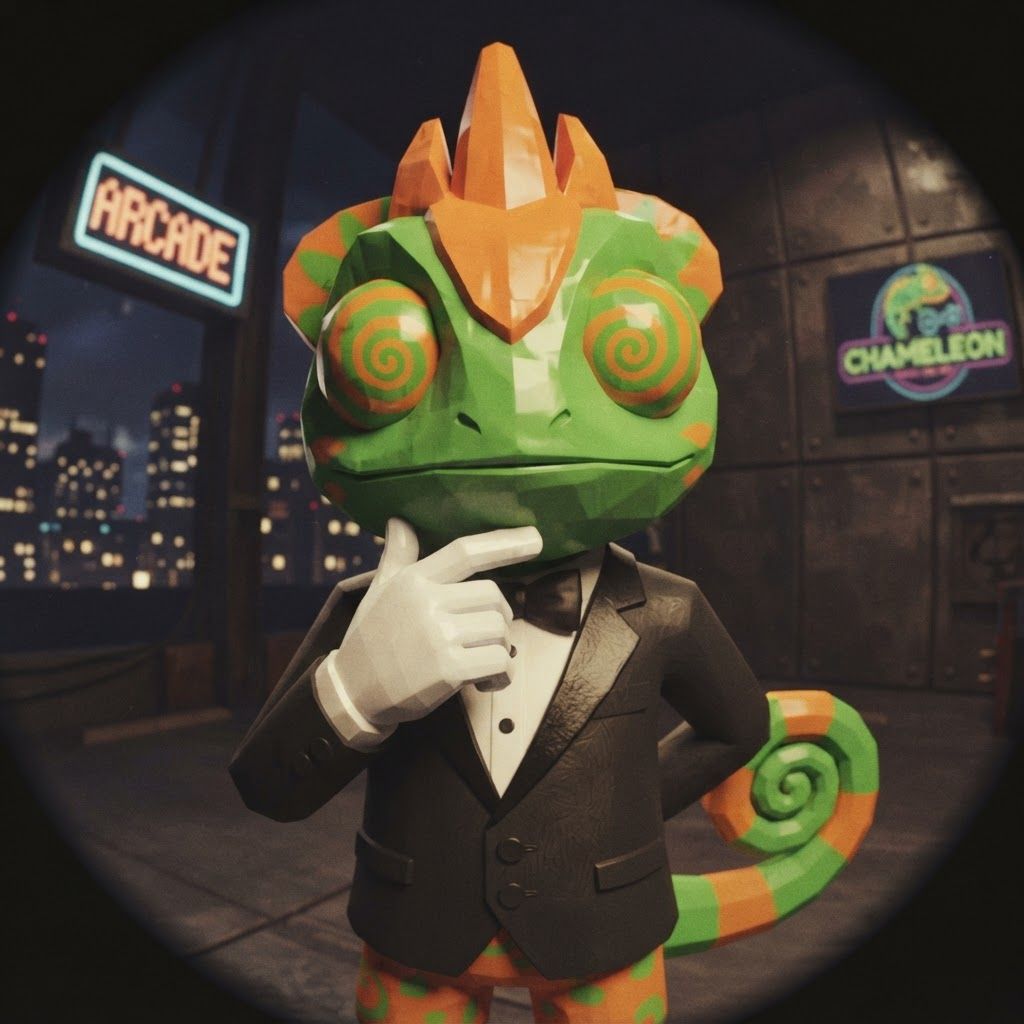 AI Design for YES, I know exactly the vibe you're describing. 😭
It sounds like that AI-generated “luxury character portrait / gaming PFP” aesthetic that mixes:
🧊 Low-poly / semi-low-poly 3D characters — visible polygonal shapes rather than perfectly smooth models
📸 Fisheye or wide-angle camera — especially for close-up portraits where the face/body gets slightly exaggerated
🕶️ Early-2000s / early-2010s game aesthetic — like a polished PS2/PS3-era cinematic or promotional render
💿 Slightly glossy materials — plastic-y but still detailed
🧥 Characters dressed in suits or stylish formal outfits
🏙️ Studio/urban backgrounds with dramatic lighting
🤳 Cool, deliberately posed photography — looking at the camera, leaning toward the lens, arms crossed, etc.
🔷 Chunkier geometry around the face, hands, clothing and body
✨ Modern AI rendering, but intentionally restrained from looking hyper-realistic
For Leo & Tiny, I can absolutely translate that into a coherent PFP style. Leo could have that confident little “official character photoshoot” pose while Tiny does something more goofy beside him, but both would look like they came from the same fictional 2000s-era 3D game promotional render.
And honestly, the fisheye lens + low-poly geometry combination would fit Leo and Tiny ridiculously ❤️🩹. Do with this character with all his details and colours and features without change instead make him with lower polygons and retro feel change his pose to look in fisheye lens and dont make his skin not to dark more vibeant colors kind of retro like refrence photo with give him a fancy suit and all details and make his eyes look like the reffrence photo number one