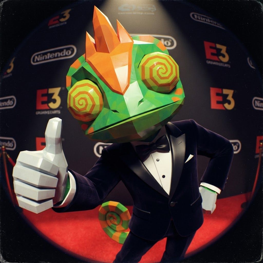 AI Design for YES, I know exactly the vibe you're describing. 😭
It sounds like that AI-generated “luxury character portrait / gaming PFP” aesthetic that mixes:
🧊 Low-poly / semi-low-poly 3D characters — visible polygonal shapes rather than perfectly smooth models
📸 Fisheye or wide-angle camera — especially for close-up portraits where the face/body gets slightly exaggerated
🕶️ Early-2000s / early-2010s game aesthetic — like a polished PS2/PS3-era cinematic or promotional render
💿 Slightly glossy materials — plastic-y but still detailed
🧥 Characters dressed in suits or stylish formal outfits
🏙️ Studio/urban backgrounds with dramatic lighting
🤳 Cool, deliberately posed photography — looking at the camera, leaning toward the lens, arms crossed, etc.
🔷 Chunkier geometry around the face, hands, clothing and body
✨ Modern AI rendering, but intentionally restrained from looking hyper-realistic
For Leo & Tiny, I can absolutely translate that into a coherent PFP style. Leo could have that confident little “official character photoshoot” pose while Tiny does something more goofy beside him, but both would look like they came from the same fictional 2000s-era 3D game promotional render.
And honestly, the fisheye lens + low-poly geometry combination would fit Leo and Tiny ridiculously ❤️🩹. Do with this character with all his details and colours and features without change instead make him with lower polygons and retro feel change his pose to look in fisheye lens and dont make his skin not to dark more vibeant colors kind of retro like refrence photo with give him a fancy suit and all details and make his eyes look like the reffrence photo number one