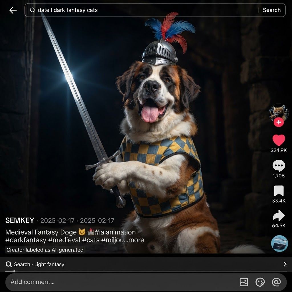 AI Design for Make this dog  character b and the particular style of this other image put him in the same position and remove the book on top of his head making more of him like a realistic dog and have some fun with it