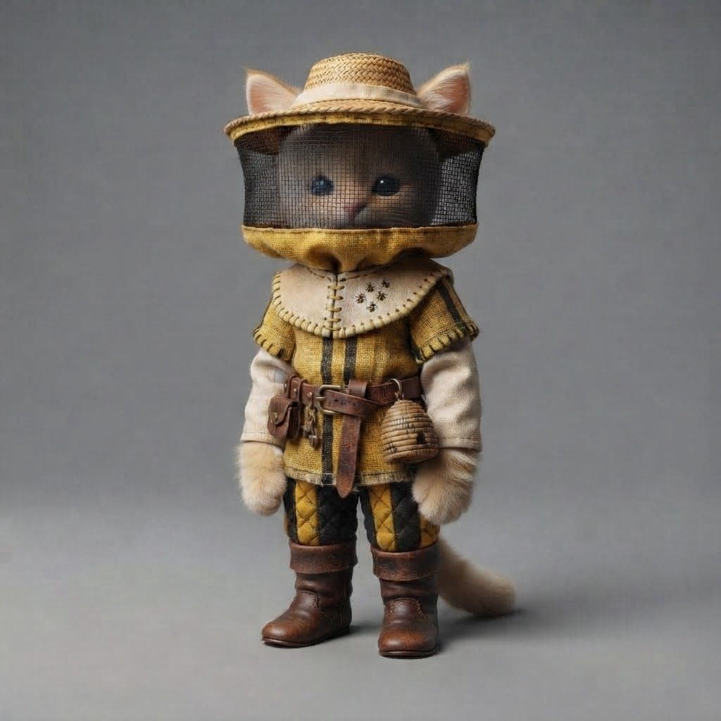AI Design for Put this outfit on the cat