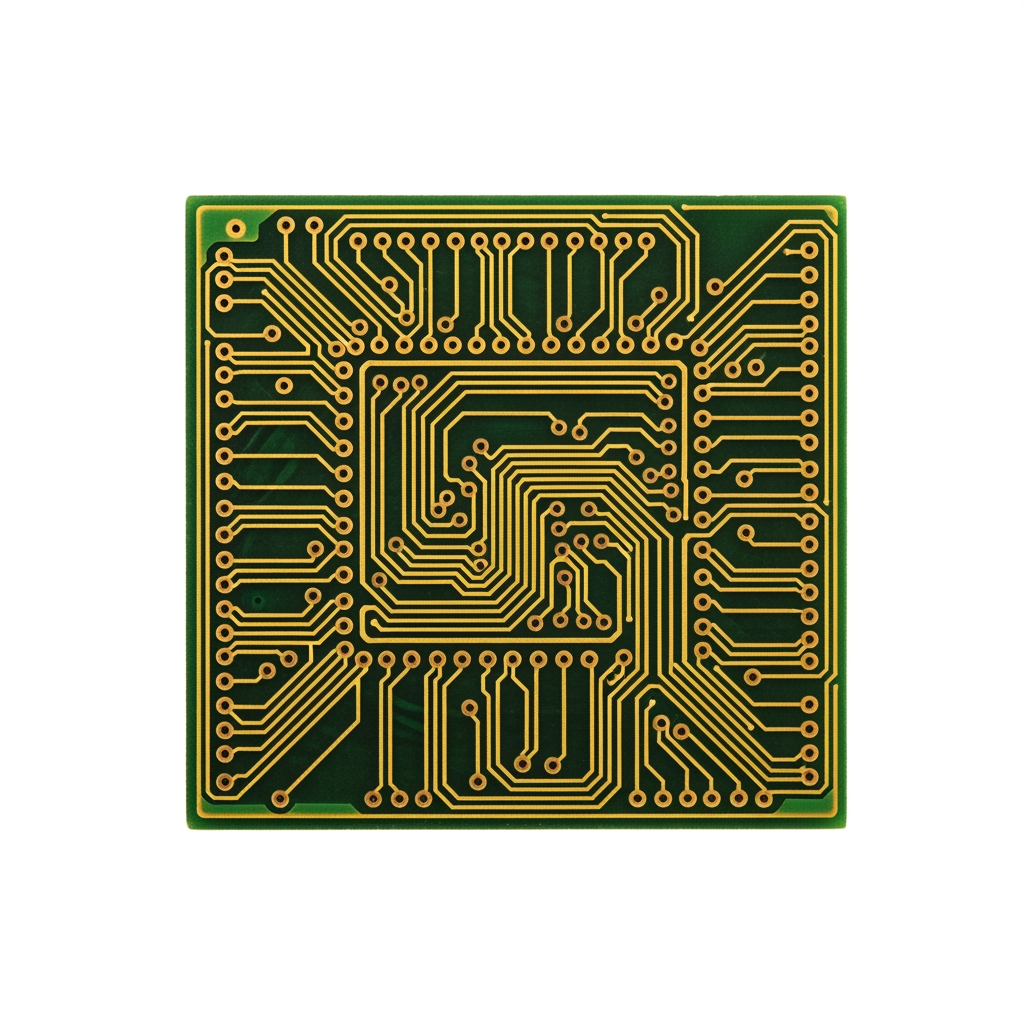 AI Design for provide me like only circuits tracks in small square as well