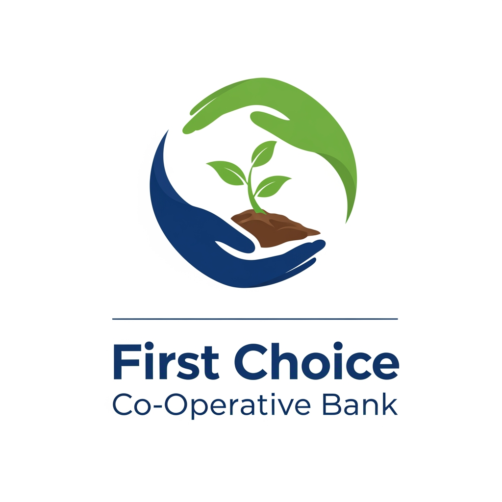 AI Design for Generate the ;logo for First Choice Co-Operative Bank