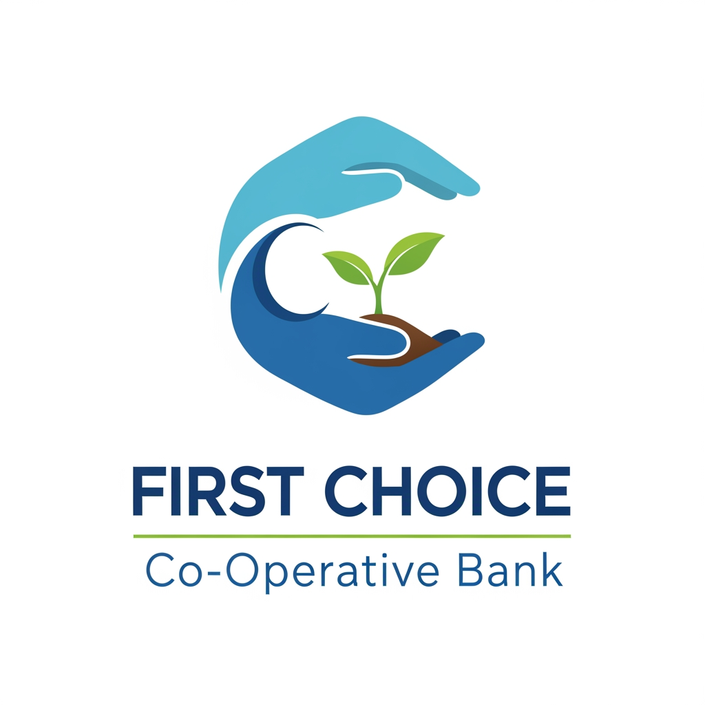 AI Design for Generate the ;logo for First Choice Co-Operative Bank