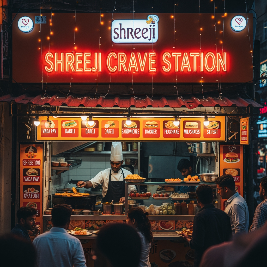 AI Design for Shreeji Crave Station
