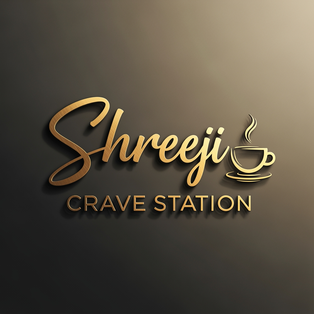 AI Design for Shreeji Crave Station 3d in asthetic only logo
