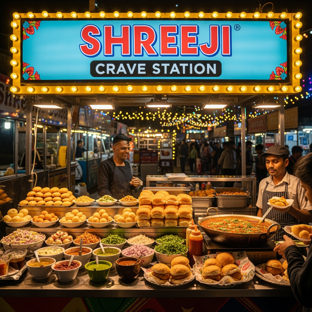 AI Design for Shreeji Crave Station