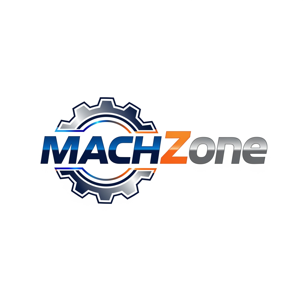 AI Design for make logo for machinary webiste and name is machzone