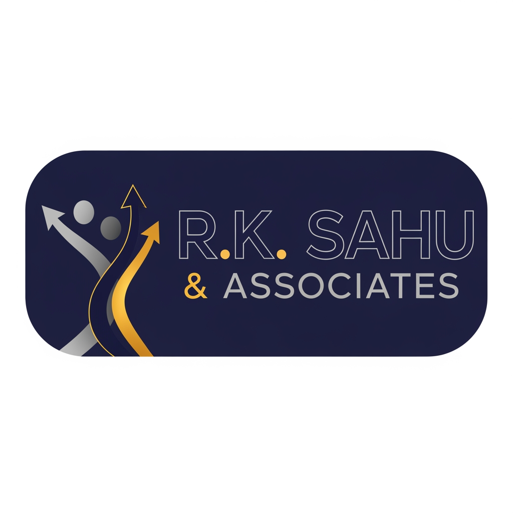 AI Design for Create a logo of " R.K. SAHU & ASSOCIATES" for internship certificate