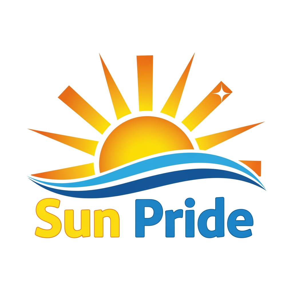 AI Design for sun pride logo