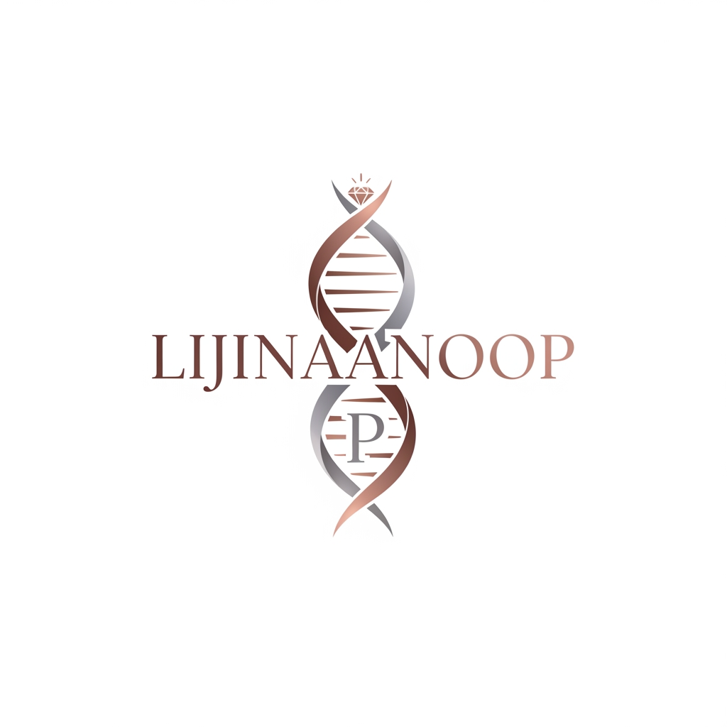 AI Design for LIJINAANOOP i want to create a logo for our unique wedding ring naming