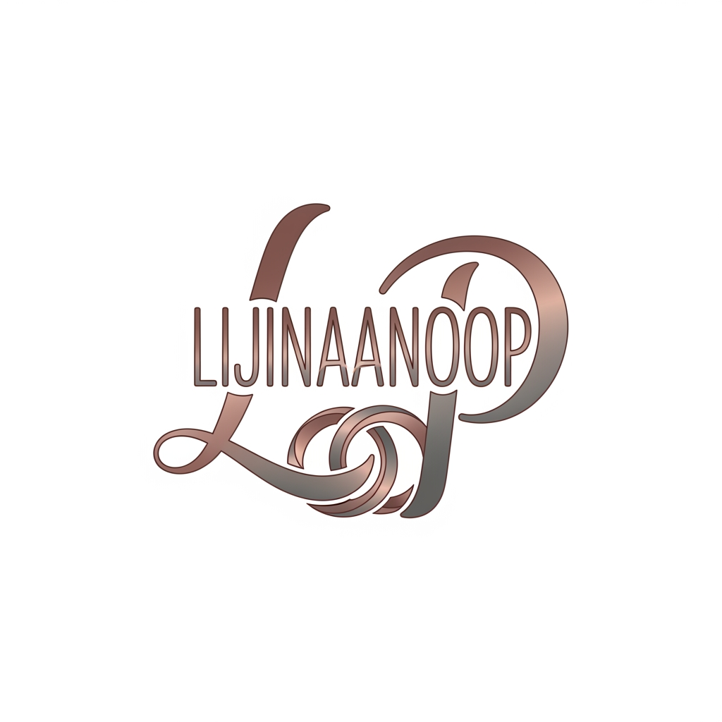 AI Design for LIJINAANOOP i want to create a logo for our unique wedding ring naming