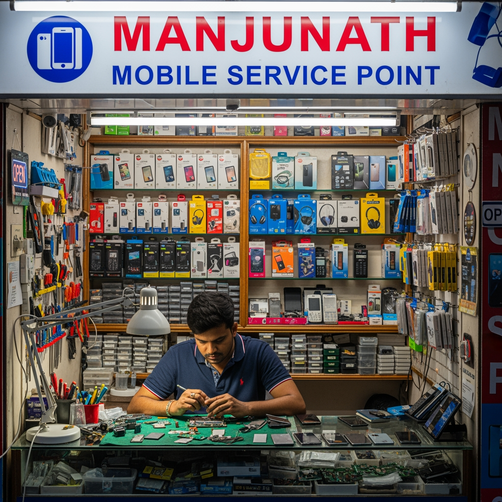 AI Design for manjunath mobile service point