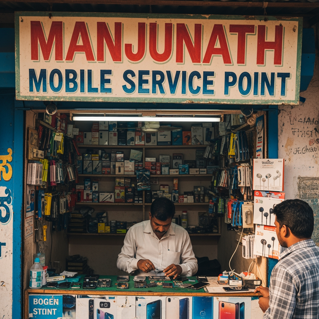 AI Design for manjunath mobile service point