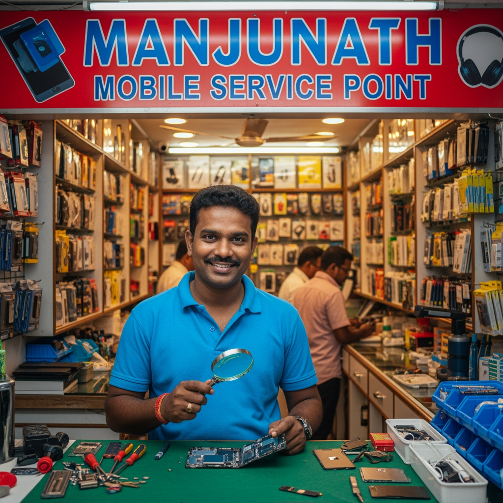 AI Design for manjunath mobile service point
