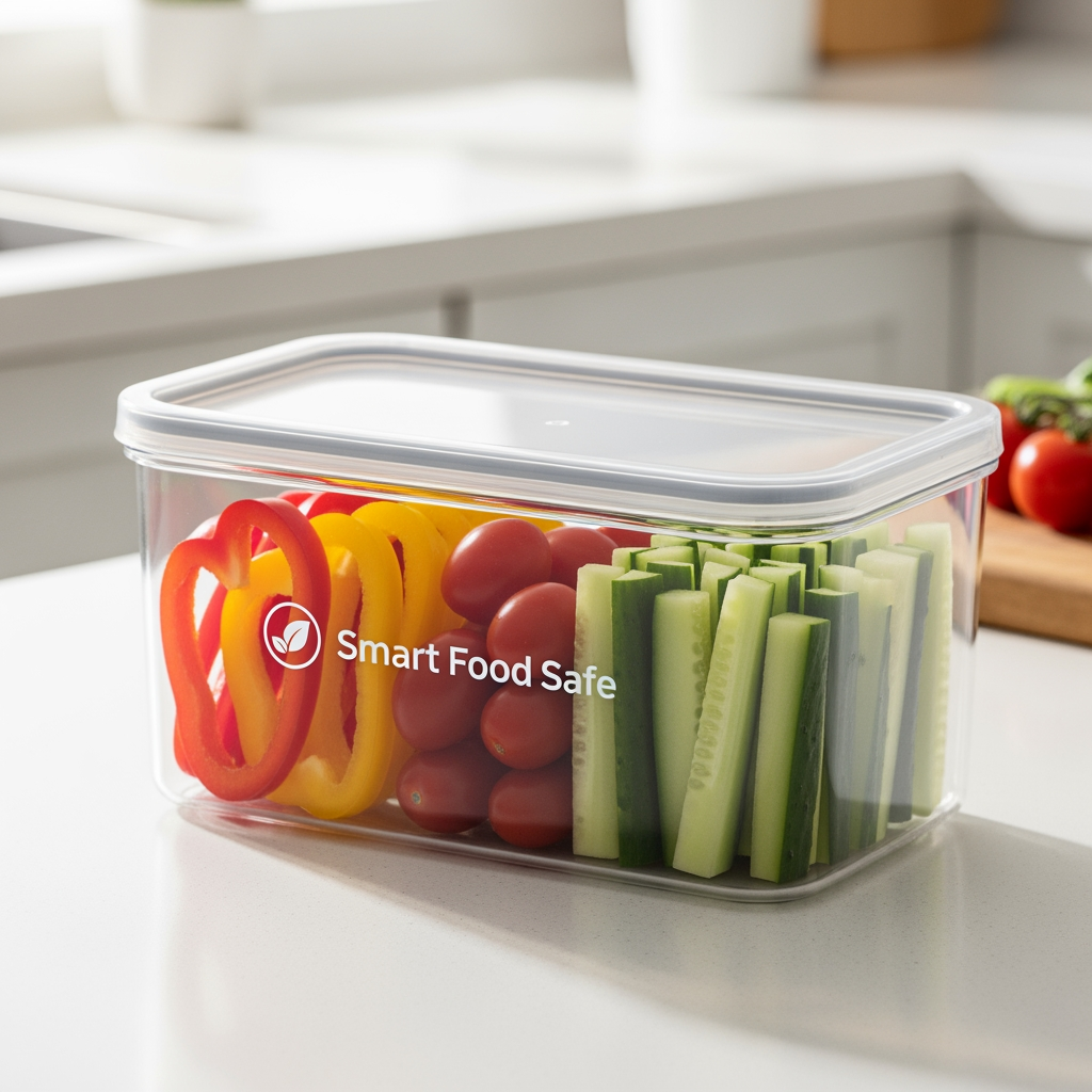 AI Design for smart food safe this is the company name