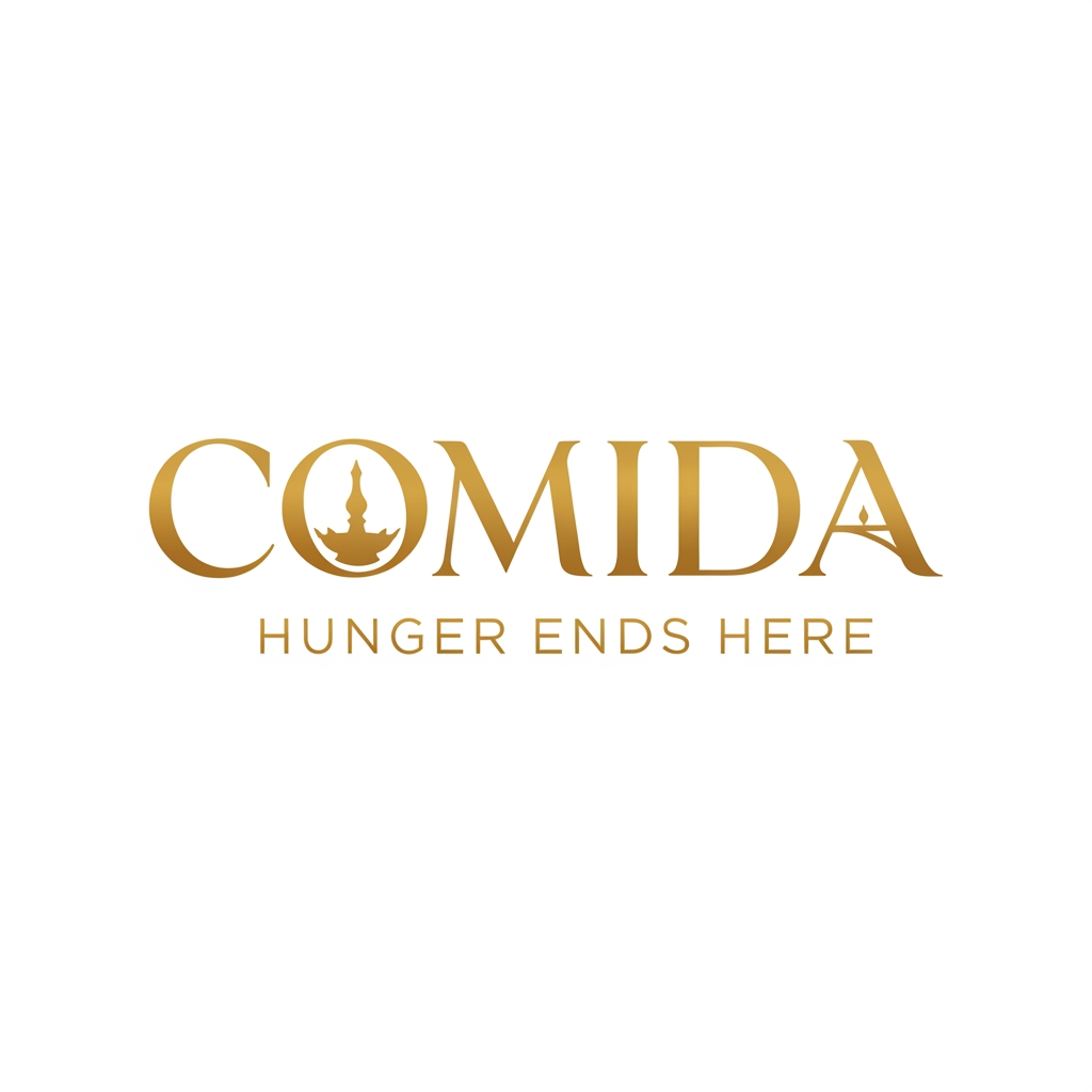 AI Design for Design a premium, modern, and memorable restaurant logo for **COMIDA** with the tagline **“Hunger Ends Here”**. Create a clean luxury brand identity inspired by Kerala’s rich culture and cuisine. Use elegant custom typography as the primary focus, with subtle Kerala-inspired elements such as a banana leaf, houseboat silhouette, coconut palm, backwater waves, or traditional Nilavilakku lamp integrated creatively into the design. Maintain a minimalist and sophisticated look suitable for restaurant signage, menus, packaging, uniforms, social media, and branding materials.
Color palette: Deep Kerala Green, Rich Gold, Warm Cream, and Charcoal Black. Use balanced contrast and premium color harmony. Focus on strong brand recall, modern hospitality aesthetics, and timeless visual appeal.
Style: Flat vector logo, luxury restaurant branding, clean lines, professional composition, negative space techniques, elegant typography, high-end hospitality identity, award-winning logo design, minimal yet distinctive.
Create 6 unique logo concepts:
1. Luxury Wordmark Logo
2. Circular Kerala Heritage Badge
3. Premium Monogram “C”
4. Kerala Houseboat Inspired Logo
5. Banana Leaf Minimal Logo
6. Modern Fine-Dining Restaurant Logo
White background, vector style, ultra-sharp details, premium branding presentation, professional logo showcase, realistic brand mockup quality, 4K, highly attractive, memorable, and visually impressive. Text must be exactly:
**COMIDA**
**Hunger Ends Here**
No food plates, no chef hats, no cartoon elements, no stock-style restaurant icons. Focus on premium brand identity and Kerala-inspired elegance.
