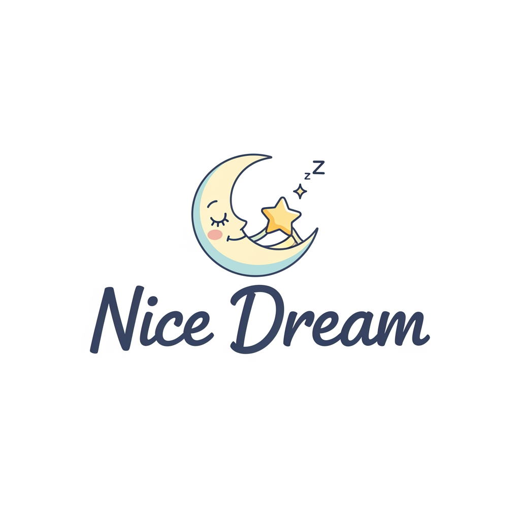 AI Design for create logo "nice dream" . this is my manufakcharing Barend name