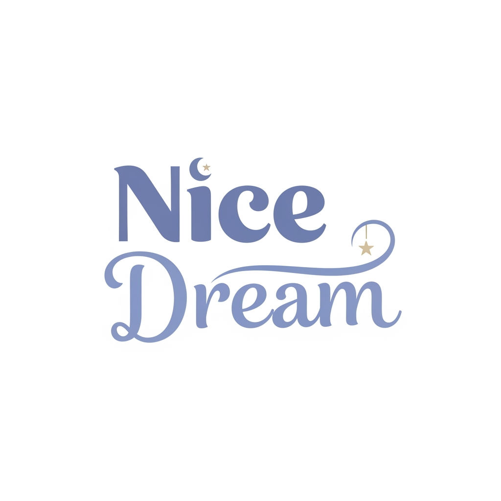 AI Design for create logo "nice dream" . this is my manufakcharing Barend name
