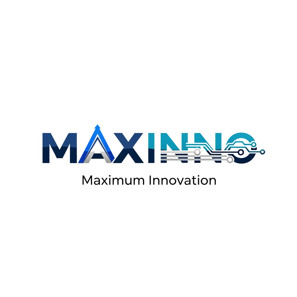 AI Design for **MAXINNO** is actually a strong startup-style brand name.

### Name Breakdown

* **MAX** = Maximum, Excellence, Peak Performance
* **INNO** = Innovation, Innovative Thinking

Combined meaning: **"Maximum Innovation"** or **"Innovating Beyond Limits."**

### Brand Score (Out of 10)

| Factor            | Score  |
| ----------------- | ------ |
| Memorability      | 8.5/10 |
| Professional Look | 9/10   |
| Startup/Tech Feel | 9.5/10 |
| Pronunciation     | 8/10   |
| Uniqueness        | 8.5/10 |
| Global Appeal     | 9/10   |

### Overall Score

**⭐ 8.9/10**

### Advantages

✅ Short and easy to remember
✅ Sounds like a technology startup
✅ Suitable for AI, software, electronics, smart glasses, and innovation companies
✅ Professional and modern

### Tagline Ideas

* **MAXINNO – Maximum Innovation**
* **MAXINNO – Innovate Without Limits**
* **MAXINNO – Where Ideas Become Reality**
* **MAXINNO – Engineering the Future**
* **MAXINNO – Innovation at Maximum Power**

A quick web check shows similar names such as "Maxinov" and "Max Innovation" already exist in business use, so before registering a company or domain, you should verify trademark and domain availability. ([The Company Check][1])

For your future tech brand, I would rate:

**MAXINNO → 8.9/10**
**VISION PRO → 8.5/10** (strong but less unique because the name is widely used)

[1]: https://www.thecompanycheck.com/company/maxinov-solutions-private-limited/U74900DL2011PTC222272?utm_source=chatgpt.com "Maxinov Solutions Private Limited - 2026 Insights"