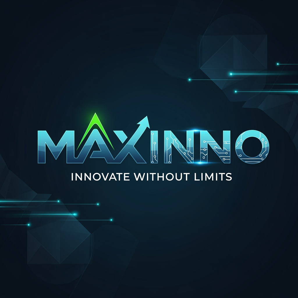 AI Design for **MAXINNO** is actually a strong startup-style brand name.

### Name Breakdown

* **MAX** = Maximum, Excellence, Peak Performance
* **INNO** = Innovation, Innovative Thinking

Combined meaning: **"Maximum Innovation"** or **"Innovating Beyond Limits."**

### Brand Score (Out of 10)

| Factor            | Score  |
| ----------------- | ------ |
| Memorability      | 8.5/10 |
| Professional Look | 9/10   |
| Startup/Tech Feel | 9.5/10 |
| Pronunciation     | 8/10   |
| Uniqueness        | 8.5/10 |
| Global Appeal     | 9/10   |

### Overall Score

**⭐ 8.9/10**

### Advantages

✅ Short and easy to remember
✅ Sounds like a technology startup
✅ Suitable for AI, software, electronics, smart glasses, and innovation companies
✅ Professional and modern

### Tagline Ideas

* **MAXINNO – Maximum Innovation**
* **MAXINNO – Innovate Without Limits**
* **MAXINNO – Where Ideas Become Reality**
* **MAXINNO – Engineering the Future**
* **MAXINNO – Innovation at Maximum Power**

A quick web check shows similar names such as "Maxinov" and "Max Innovation" already exist in business use, so before registering a company or domain, you should verify trademark and domain availability. ([The Company Check][1])

For your future tech brand, I would rate:

**MAXINNO → 8.9/10**
**VISION PRO → 8.5/10** (strong but less unique because the name is widely used)

[1]: https://www.thecompanycheck.com/company/maxinov-solutions-private-limited/U74900DL2011PTC222272?utm_source=chatgpt.com "Maxinov Solutions Private Limited - 2026 Insights"
