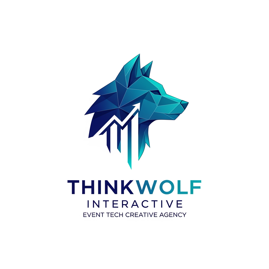 AI Design for Create a logo for thinkwolf interactive which show growth and trust. its an event tech creative agency