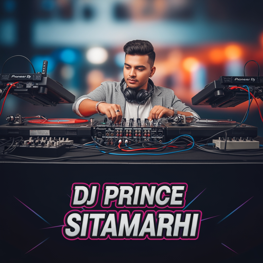 AI Design for dj prince sitamarhi