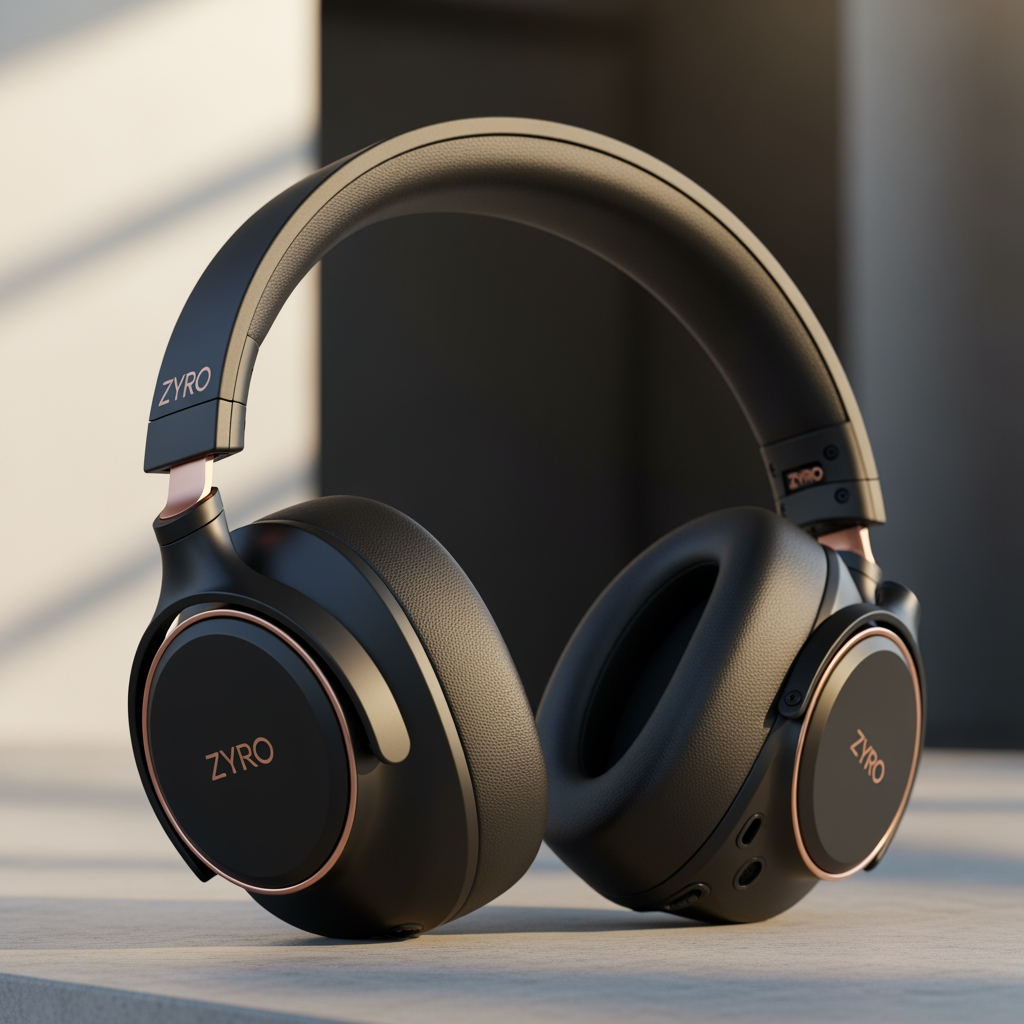 AI Design for ZYRO HEADFONE BRAND