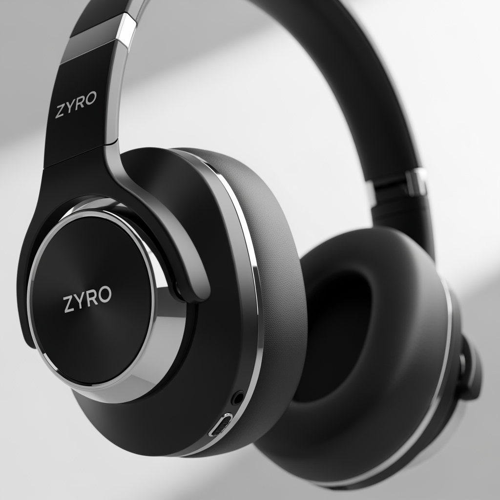AI Design for ZYRO HEADFONE BRAND