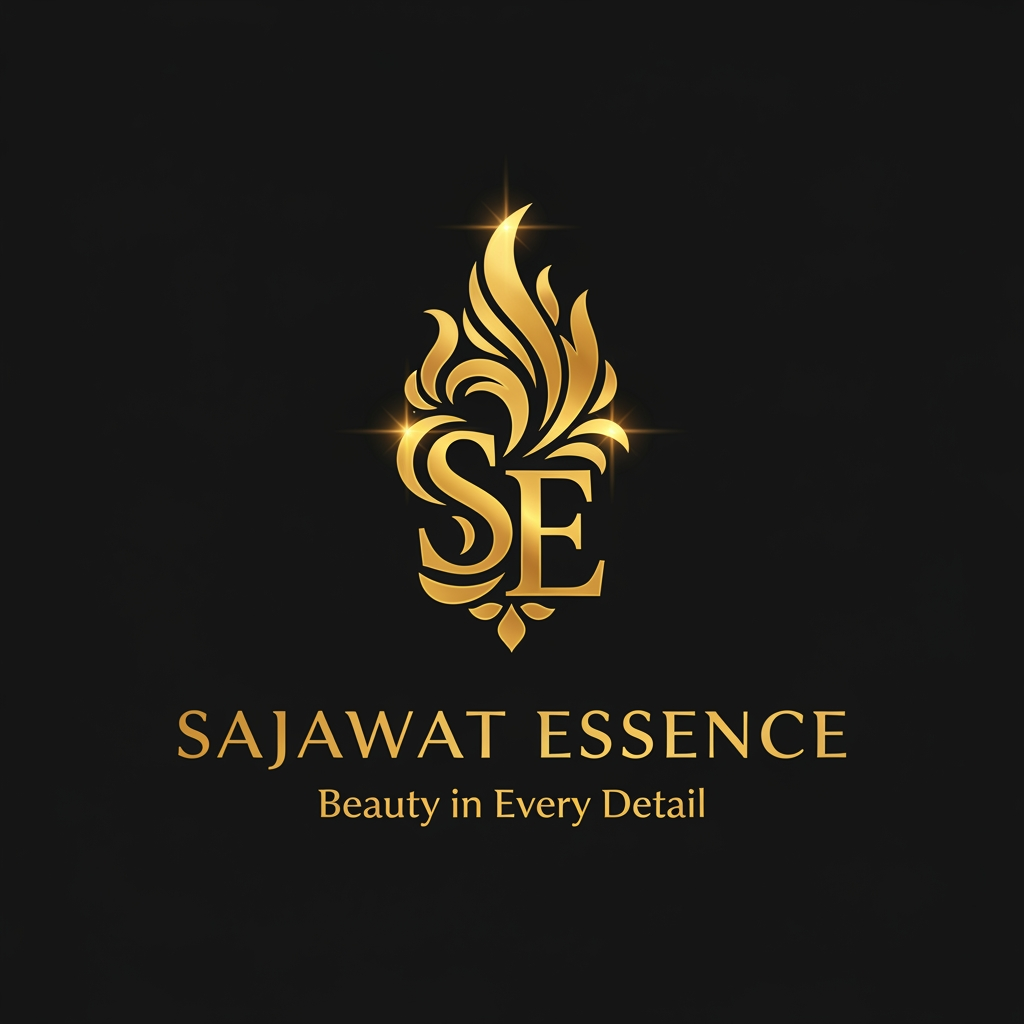 AI Design for Create an ultra-luxury logo for "Sajawat Essence" featuring an elegant gold monogram "SE" seamlessly integrated into a graceful ornamental flame or floral-inspired emblem. Premium metallic gold finish, sophisticated curves, timeless elegance, feminine luxury aesthetic, minimal yet distinctive, inspired by high-end beauty and lifestyle brands.
Use realistic gold foil effect, subtle highlights, refined shadows, luxury branding style, centered composition, black matte background, premium serif typography for "SAJAWAT ESSENCE" below the emblem.
Tagline: "Beauty in Every Detail"
The logo must be clean, memorable, suitable for Instagram profile picture, website branding, packaging, and video watermark. No clutter, no cartoon elements, no stock icons. Luxury, elegant, premium, timeless, exclusive.
Square logo format (1:1), high-end vector logo presentation.
make it shadowless and need to look vibrant