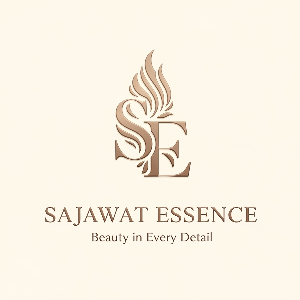 AI Design for Create an ultra-luxury logo for "Sajawat Essence" featuring an elegant gold monogram "SE" seamlessly integrated into a graceful ornamental flame or floral-inspired emblem. Premium metallic gold finish, sophisticated curves, timeless elegance, feminine luxury aesthetic, minimal yet distinctive.
Use soft champagne gold metallic effect with subtle embossing and shadows on an ivory white luxury background. Premium serif typography for "SAJAWAT ESSENCE" below the emblem.
Tagline: "Beauty in Every Detail"
Clean luxury branding, high-fashion aesthetic, suitable for Instagram profile picture, website branding, packaging, and video watermark. Minimal, premium, timeless, elegant, professional.
Square logo format (1:1), high-end vector logo presentation.