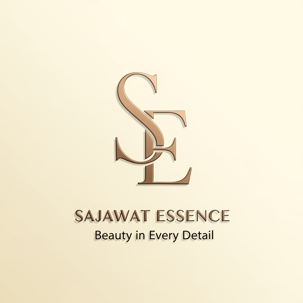 AI Design for Create an ultra-premium luxury logo for "Sajawat Essence" featuring an artistic SE monogram crafted with elegant flowing lines and refined serif details. Metallic champagne gold finish, embossed luxury effect, sophisticated feminine beauty branding, inspired by luxury cosmetics and fashion houses.
Minimalist yet memorable, timeless elegance, premium typography, ivory cream background, subtle shadows, clean composition, exclusive luxury brand identity.
Text: SAJAWAT ESSENCE
Tagline: Beauty in Every Detail
Professional vector logo, luxury beauty brand, Instagram profile ready, video watermark ready, logo only, no mockup, no business card, no frame, no border.