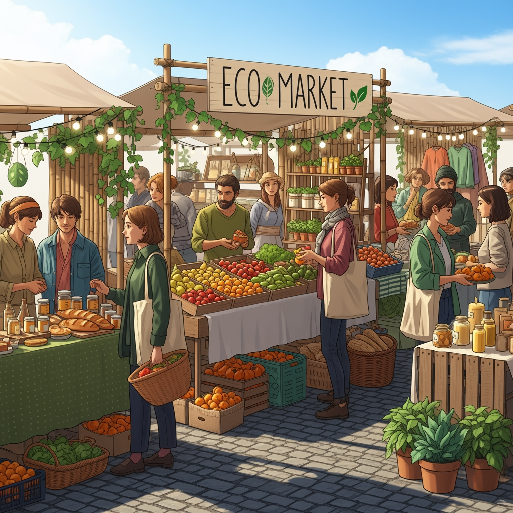 AI Design for ECO MARKET