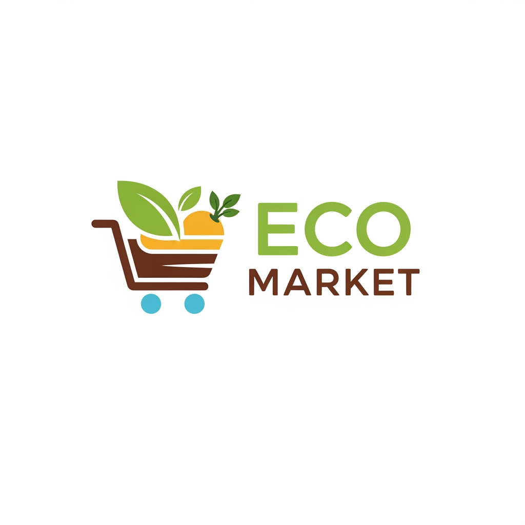 AI Design for ECO MARKET LOGO