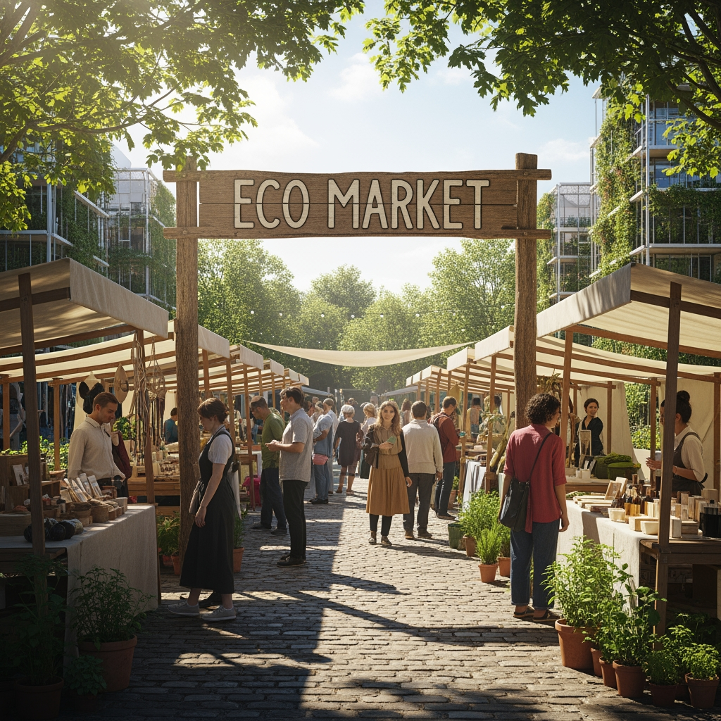 AI Design for ECO MARKET