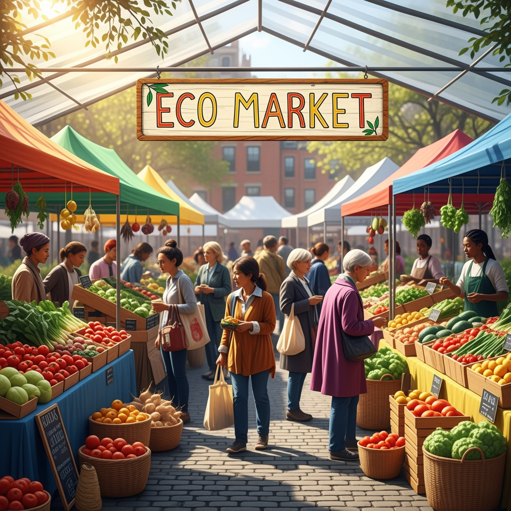 AI Design for ECO MARKET